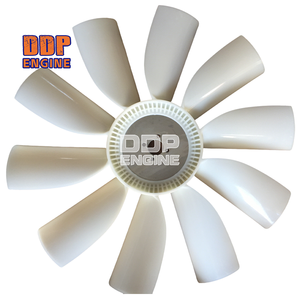 ใบพัดลมระบายความร้อนเครื่องยนต์ 2485C520 560MM-41-64 สำหรับเครื่องยนต์ Perkins รุ่น 1004-4T 1104D-44T 1104C-44T 1006-6 1006-60 - Product Image 1