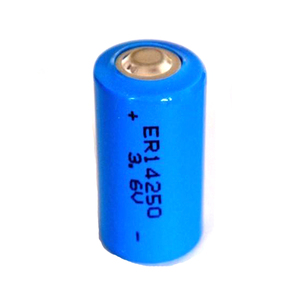 GEB 14250 Pile sèche primaire au lithium 3.6V 1200mAh, 1/2AA ER14250 Lisocl2 Voltmètre Batterie cylindrique, Service OEM disponible