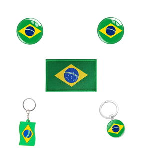 Juego de accesorios para fanáticos de la Copa de fútbol de Brasil, evento de juego de fútbol, productos de animación, regalo de fiesta de partidario con artículos promocionales - Product Image 6