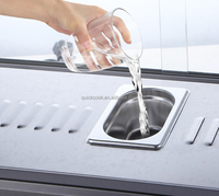 Vitrine chauffante électrique de comptoir pour aliments commerciaux, présentoir chauffant pour tartes et plats chauds, vitrine chauffante pour pâtisseries et snacks
