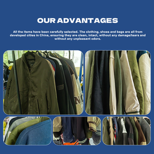 Surtido de Chaquetas Usadas de Marca para Hombre y Mujer, Moda de Segunda Mano para el Mercado Urbano Africano - Product Image 3