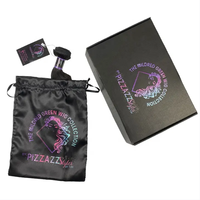 Autocollant d'étiquette personnalisée auto-adhésif revêtement cheveux paquets enveloppes logo personnalisé