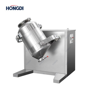 Mezclador Tridimensional de Acero Inoxidable con Motor de Corriente Alterna para Mezclar Polvo Seco de Forma Automática en las Industrias Química y Alimentaria - Product Image 1