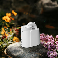 Diffuseur de parfum sans eau Dolphin 120 ml en plastique, type ventilateur, arôme longue durée pour maison, voiture, extérieur, hôtel, table, batterie/Type-C