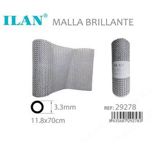 Panneau en maille métallique brillante Ilan Malla 3,3 mm 11,8x70 cm - Product Image 3
