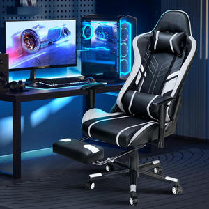 <span class=keywords><strong>Chaise</strong></span> d'ordinateur confort dossier haut <span class=keywords><strong>pas</strong></span> <span class=keywords><strong>cher</strong></span> bureau en cuir PU ordinateur Silla <span class=keywords><strong>Gamer</strong></span> Massage course <span class=keywords><strong>chaise</strong></span> de jeu avec repose-pieds - Product Image 4