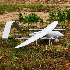 Vendita calda professionale di sicurezza volante ad ala fissa ibrido Rc Vtol Drone Uav per la fotografia mappatura a lungo raggio con fotocamera 4K