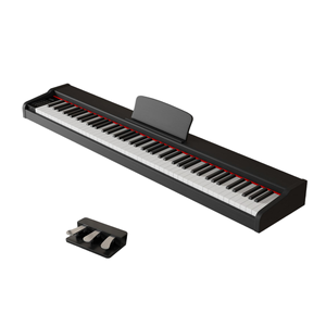 88 Key for Digital Piano with 3 Pedals Built-In <b>Speakers</b> Portable Design for Outdoor <b>Mini</b> Performances - Product Image 1