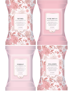 Lingettes hygiéniques jetables de haute qualité pour le visage et la peau Lingettes de maquillage apaisantes pour le nettoyage du visage adulte Type féminin - Product Image 1