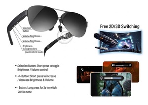 Gafas AR 2D/3D <span class=keywords><strong>de</strong></span> <span class=keywords><strong>Realidad</strong></span> Aumentada/<span class=keywords><strong>Virtual</strong></span> <span class=keywords><strong>para</strong></span> Jugar, Ver Videos en <span class=keywords><strong>PC</strong></span> y Teléfonos Inteligentes - Product Image 3