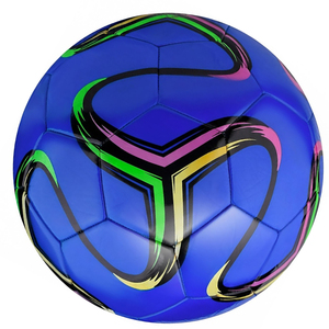 Ballon de football de dernière génération, couleurs unies personnalisées, nouvelle arrivée, design tendance, haute qualité, léger - Product Image 5