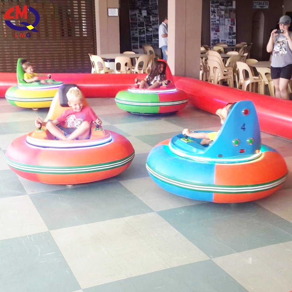 Hot attractive battery operated bumper cars UFO inflatable bumper car for adult and kids