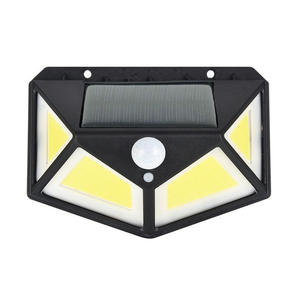 Lámpara Solar LED para Exteriores de 1000lm, Impermeable IP65, con Sensor de Movimiento PIR, Lámpara de Seguridad Solar para Pared, 100 LED - Product Image 2