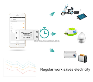 Módulo de relé de interruptor inteligente WiFi SLS, controlador RF, Monitor de potencia para electrodomésticos, Compatible con sistema de hogar inteligente Yandex - Product Image 6