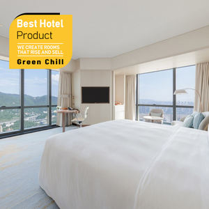 Meubles sur mesure, meubles de chambre d'hôtel, ensemble de chambre à coucher, solutions de design architectural minimaliste pour hôtel - Product Image 1