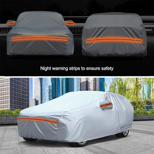 Outdoor All-Weather 6-Layer PEVA Full Car Cover UV <b>Waterproof</b> Rainproof <b>Sunscreen</b> Vehicle Cover - Product Image 6