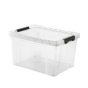 Chất Lượng Cao Jmst101 Đa Chức Năng Nhựa Trong Suốt Lưu Trữ Hộp 66L Lớn Stackable Rõ Ràng Nhựa Lưu Trữ Hộp Với Xử Lý - Product Image 1