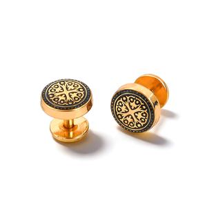 Botón clásico de metal KUNSHUO para Baju Melayu, botón de camisa, ropa, logotipo de marca personalizado, botón malayo para ropa Baju Melayu - Product Image 5