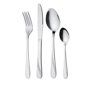 Juego de Cubiertos Estilo Real Premium 16/20/24/30 Piezas - Cuchillo, Tenedor, Cuchara - Product Image 1