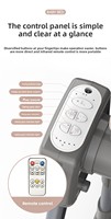 Lit de bébé multifonctionnel électrique pliable en métal, transfrontalier, berceau à bascule, chaise à bascule, lit intelligent pour nouveau-né, motif uni
