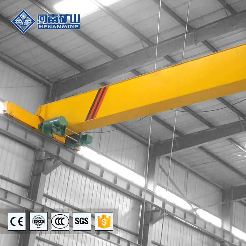 5T Remote control electric single girder Low clearance overhead crane