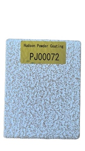 Revêtement en poudre effet martelé grand format en polyester pur, couleur argent antique/<span class=keywords><strong>blanc</strong></span> argenté, pour porte métallique - Product Image 1
