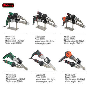 Soudeuse à Extrusion Manuelle <span class=keywords><strong>Plastique</strong></span> 3600W Double Chauffage PPR PP, <span class=keywords><strong>Pistolet</strong></span> de <span class=keywords><strong>Soudage</strong></span> par Extrusion <span class=keywords><strong>Plastique</strong></span> HDPE - Product Image 2