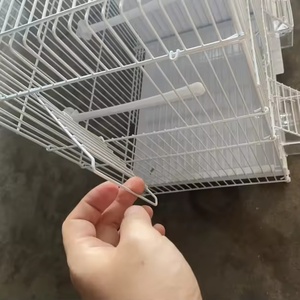 Groothandel Vogelkooien Hoge Kwaliteit Luxe Papegaai Kanarie Vogel IJzeren Kooi Vogelkweek Stapelbare Vogelkooi - Product Image 5