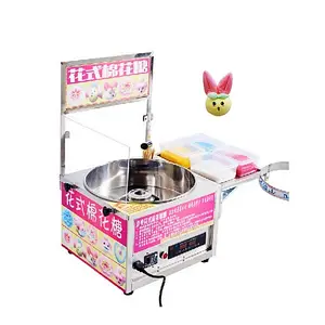 R-Fancy cotton candy making machine marshmallow floss sugar cotton candy for Food And Beverage Store