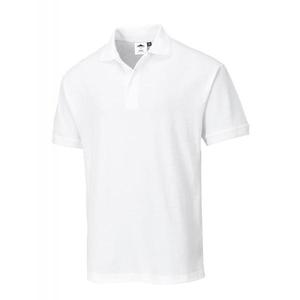 PORTWEST - B210WHRXS Naples <b>white</b> polo-<b>shirt</b> - EAN 5036108355549 <b>WORK</b> T-<b>SHIRTS</b> AND POLO <b>SHIRTS</b> - Product Image 1
