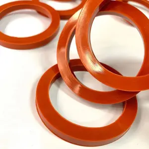 Cincin segel silikon 2.5 inci, cincin segel silikon tahan suhu tinggi untuk sambungan cepat