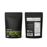 Op maat gemaakte bedrukte PE stand-up pouch met ziplock, geurdicht, food grade, milieuvriendelijke verpakking