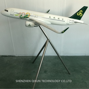 Regalo Corporativo Popular, Avión de Línea <span class=keywords><strong>A320</strong></span> a Escala 1:30 (125 cm), Material de Resina de Fibra de Vidrio, Hecho en China - Product Image 6