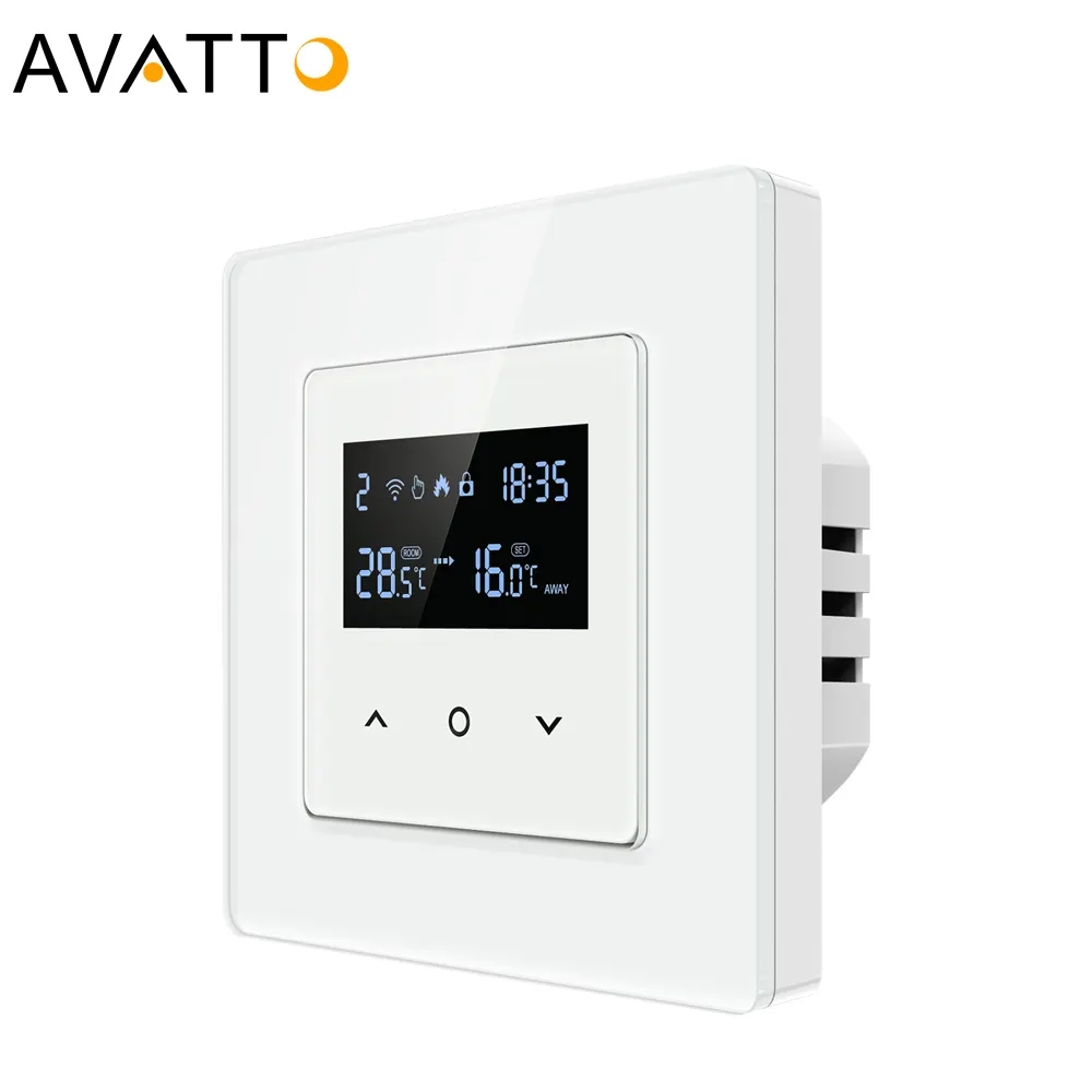 Avatto akıllı termostat Tuya Wifi sıcaklık termostatı Fussbodenheiz ısıtma Google ev Alexa akıllı radyatör termostatı