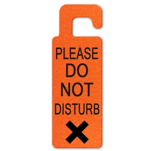 Hotel no molestar señal de sublimación <span class=keywords><strong>en</strong></span> blanco de la suspensión de puerta Reino Unido Suspensión de puerta - Product Image 3