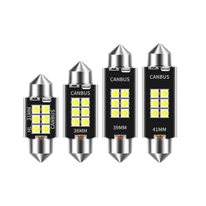 Haute luminosité 31/36/39/41mm feston 12V blanc 6SMD 2835 canbus <span class=keywords><strong>c5w</strong></span> <span class=keywords><strong>led</strong></span> - Product Image 1