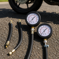 Pompe d'injection de carburant Injecteur Testeur Gaz Essence Essence Huile Combustion Pulvérisation Pression Test Indicateur Outils Compteur Jauge Kit