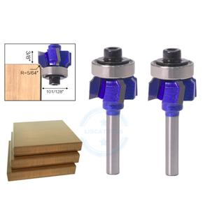 Broca de enrutador de madera de 4 flautas, vástago de 6mm de L-N191-3, cortador de fresado para carpintería, cortador de bordes de cuchillo de corte R1 R2 R3 - Product Image 2