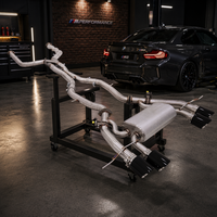 Sistema de Escape Catback de Alto Rendimiento con Válvulas, Tubo en Z y Tubo en X, SS304, Compatible con BMW G87 M2 S58 3.0T 2021+