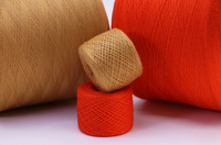 Fil mélangé de qualité supérieure 48NM/2 50% acrylique 27% PBT 23% velours Angora en nylon pour l'artisanat et l'utilisation textile