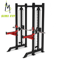 Série SM RP Fitness, rack de squat pliable mural avec poids, équipement de sport multifonctionnel, machine de musculation Stack Smith