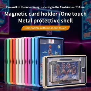 Factory Custom Modern Sturdy Magnetic Acrylic Booster Pack Display Frame UV Protected <b>Strong</b> Magnet High Clarity Trading Card - Product Image 5