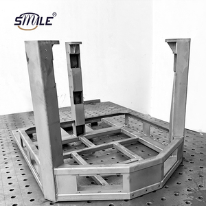 CHNSMILE Fabricación de chapa metálica Construcción de marco de tubo de acero Caja metálica personalizada - Product Image 1