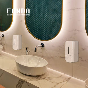FANDA Manual Cartridge <b>Foam</b> <b>Soap</b> <b>Dispenser</b>, Wall Mounted Plastic Design for Hotel Made in Taiwan - Product Image 3