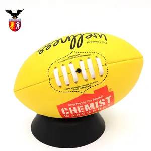 Mini Rugby topu boyutu 3 pvc/pu deri avustralya rugby