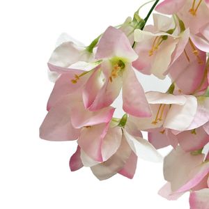 Usine de fleurs artificielles Meiyu Craft, fleurs de bougainvillier artificielles à suspendre au mur, fleurs en soie pour mariage, décoration de la maison, blanc, rose, jaune, bleu, rose - Product Image 5