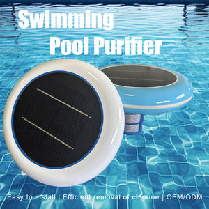 Ionizador Solar Portátil para Piscinas con Filtración Integrada y Eliminación de Cloro, Purificador de Agua para Piscinas - Product Image 1