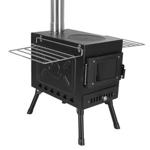 Poêle à bois de camping, chauffage de tente de sauna en plein air, poêle de chauffage portable pour l'intérieur et l'extérieur, pour le camping d'hiver - Product Image 5