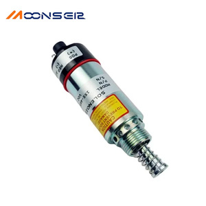 โซลินอยด์วาล์ว Moons Stop รุ่น 155-4652 สำหรับเครื่องกำเนิดไฟฟ้าดีเซล ตัวตัดน้ำมันเชื้อเพลิงแบบแม่เหล็กไฟฟ้า - Product Image 1