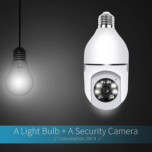 1080P Hd Tuya Slimme Lamp Camera Pan & Tilt Bewegingsdetectie Wifi Camera - Product Image 5